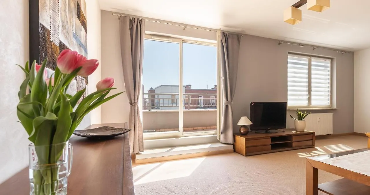 Apartment In The Heart Of 그단스크